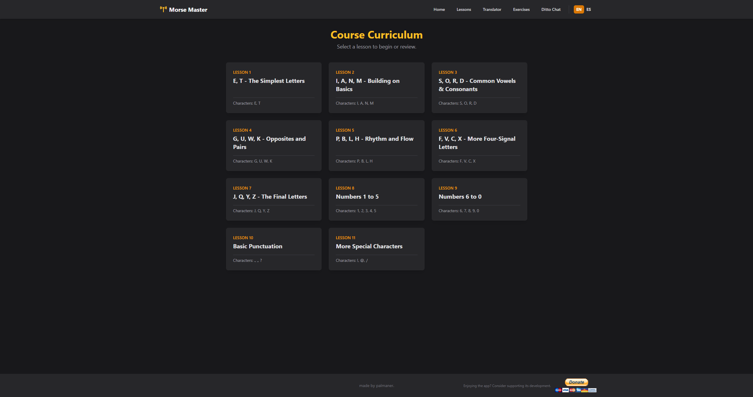 Morse Master screenshot 2