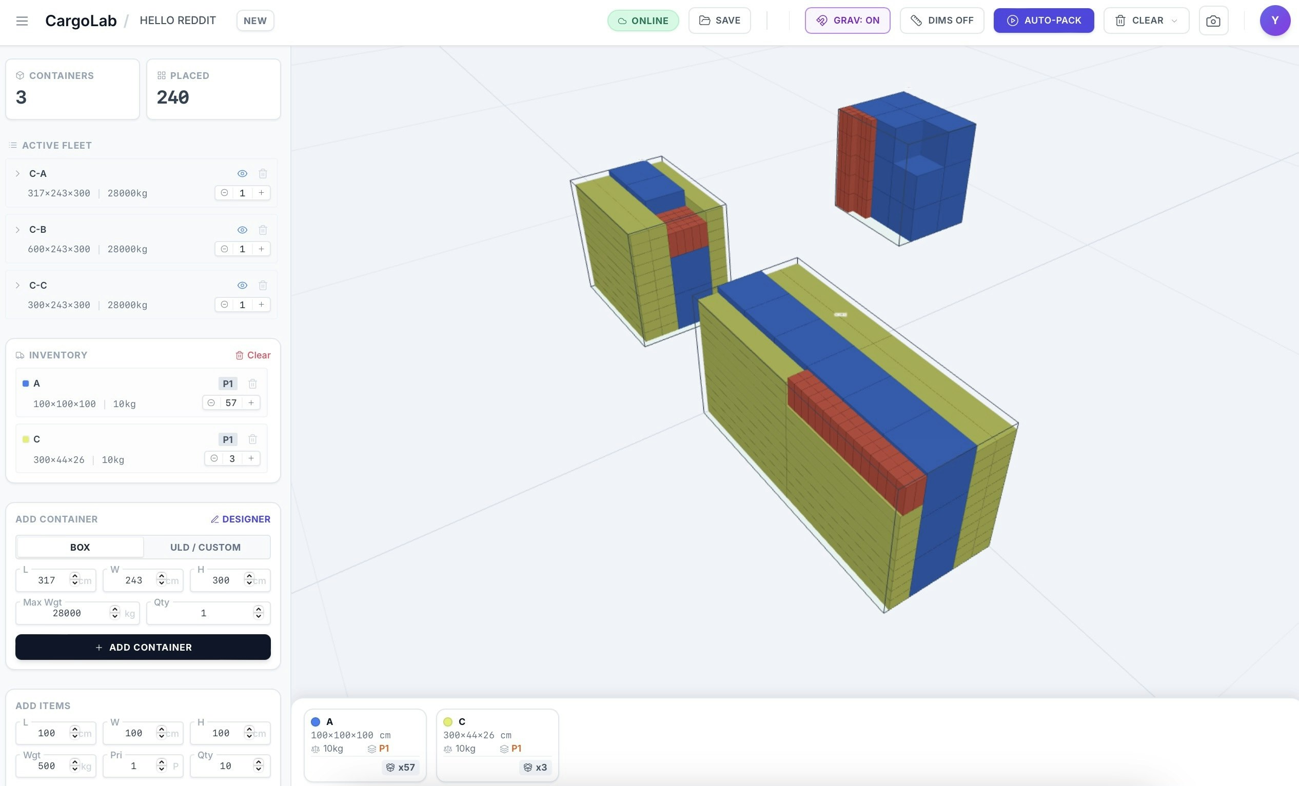 CargoLab screenshot 1