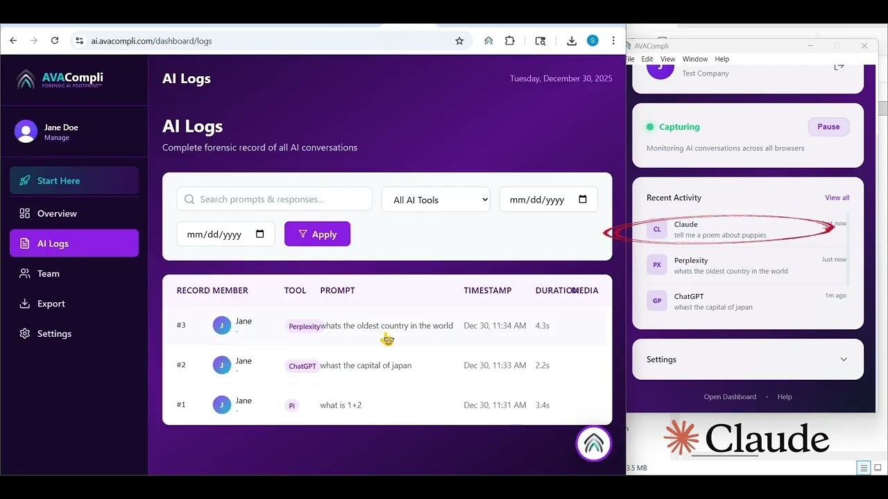 AVACompli screenshot 1