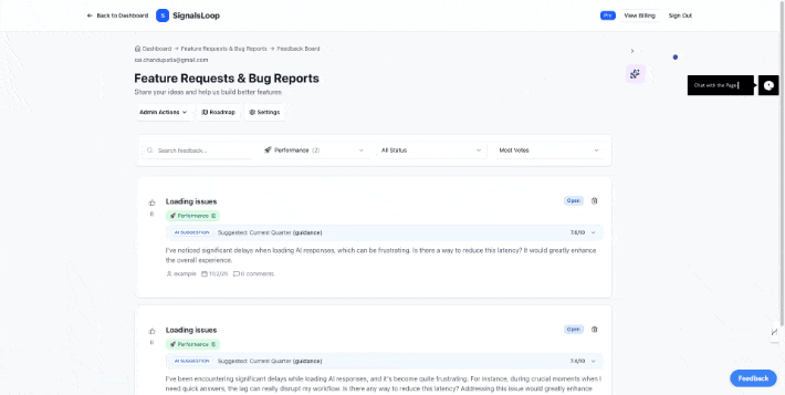 SignalsLoop screenshot 2