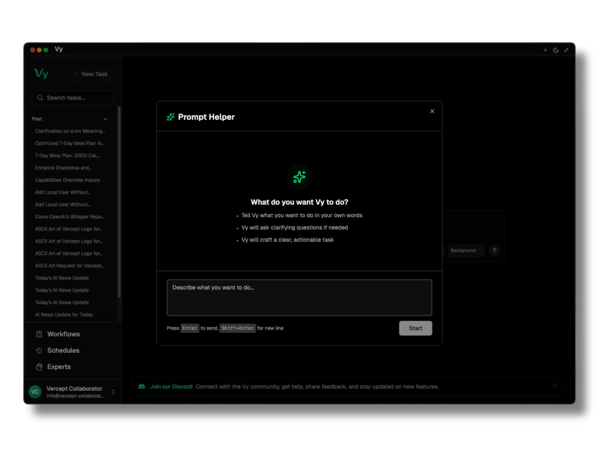 Vy screenshot 4