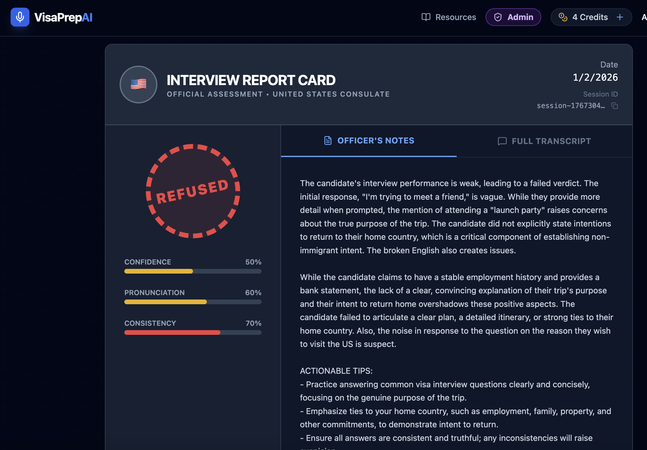 Speechwise screenshot 2