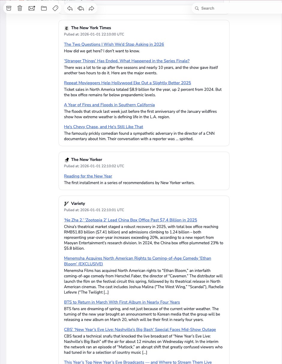 SimplyHeadlines screenshot 2