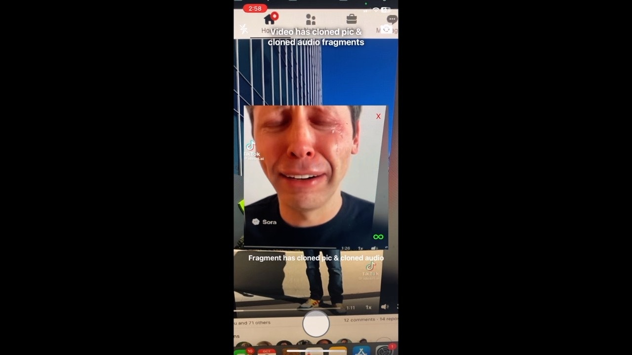 Flag AI generated videos (Sora2, Veo3..)