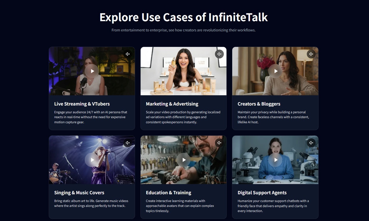 InfiniteTalk screenshot 3
