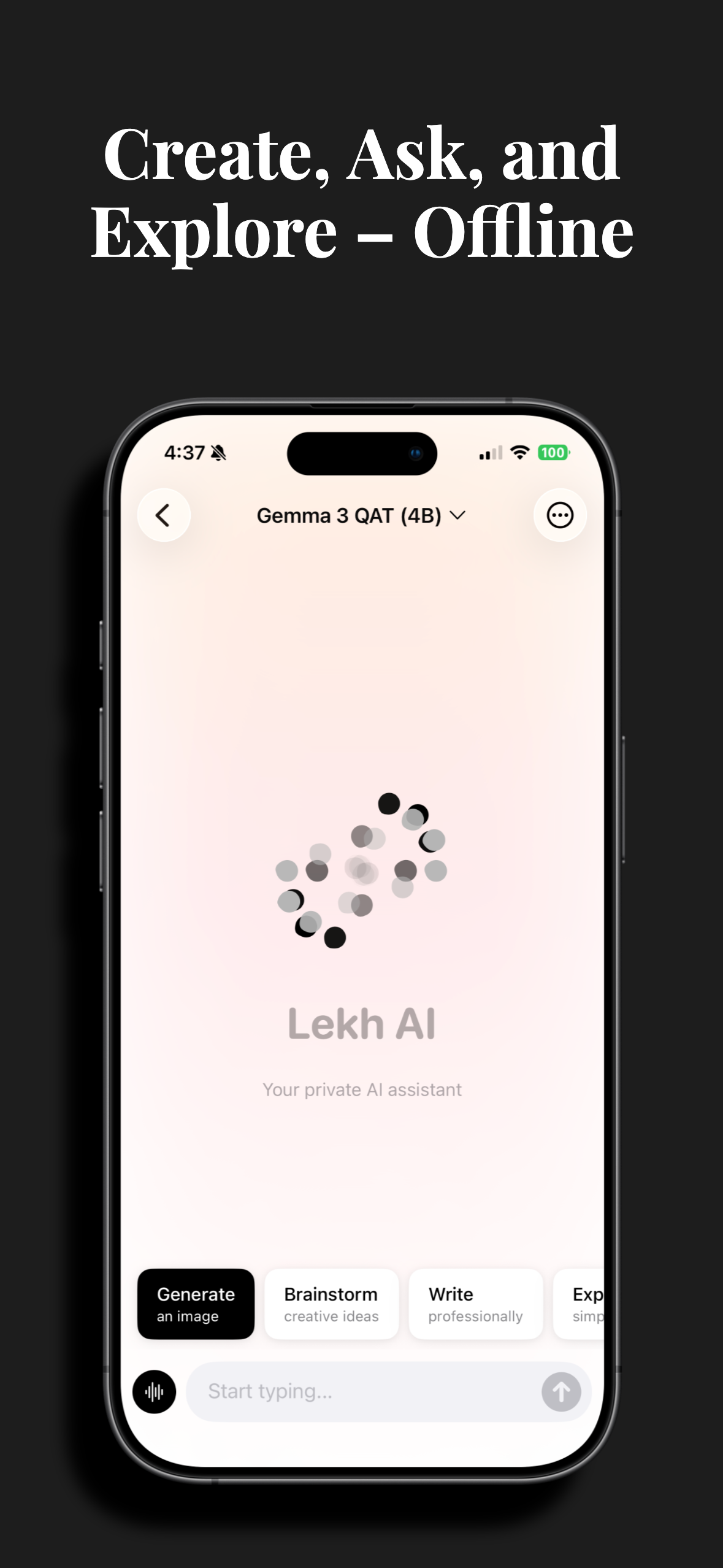 Lekh AI screenshot 2