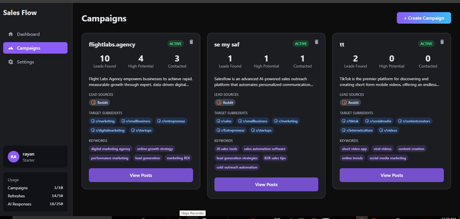 Sales Flow screenshot 3