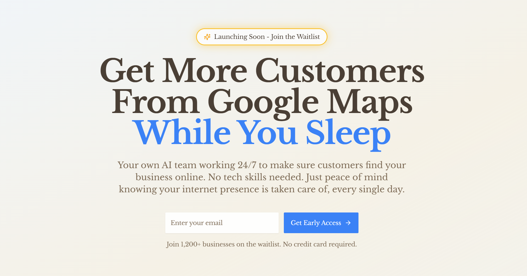 Rank On Maps | Waitlist screenshot 1