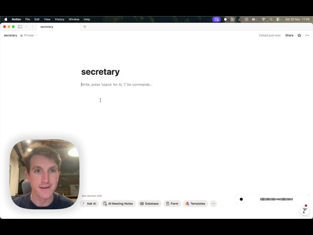 Secretary screenshot 3