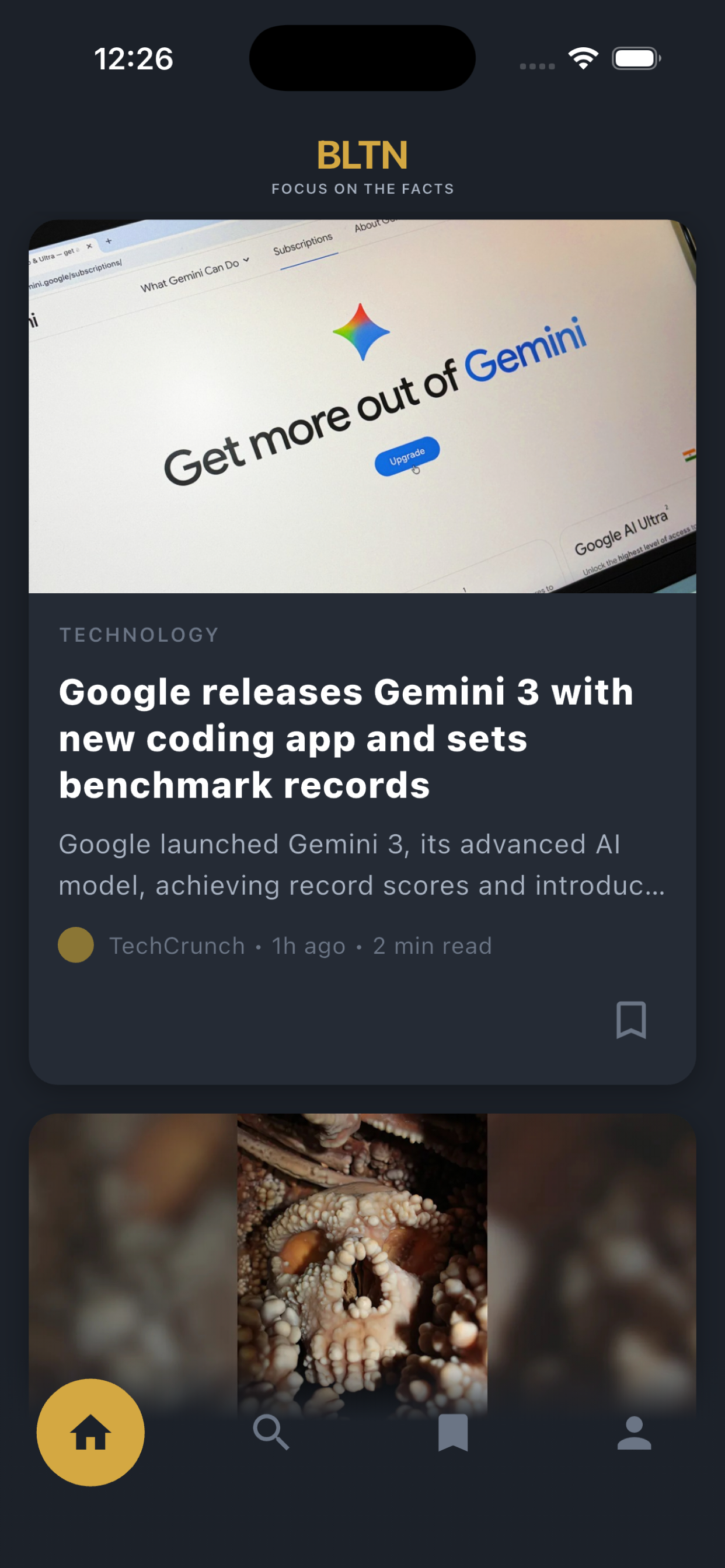 AI Driven BLTN News App Live screenshot 4