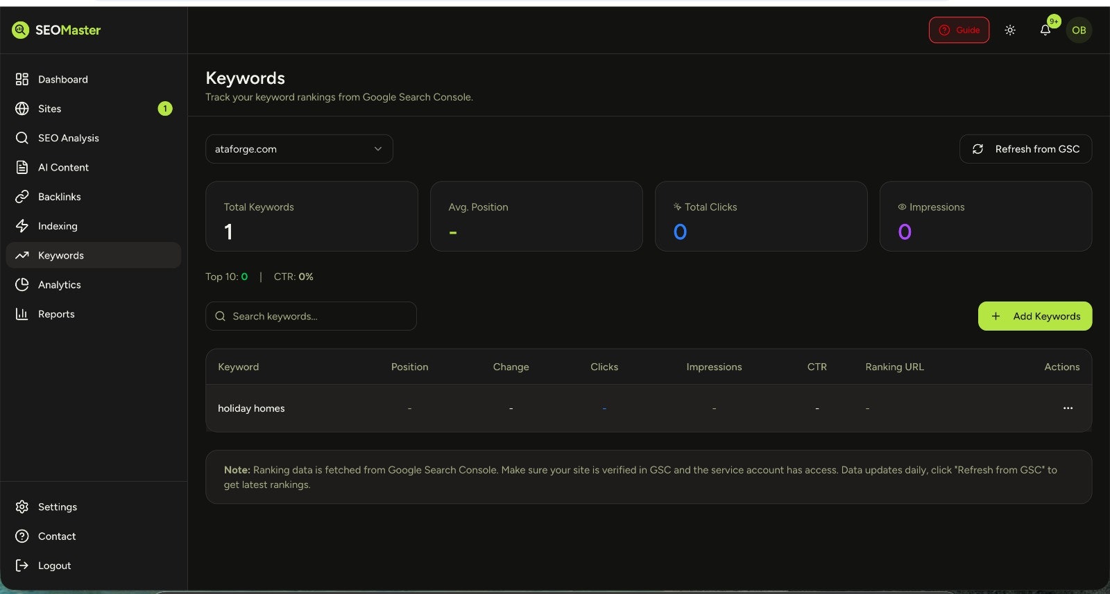 SEO Master screenshot 2