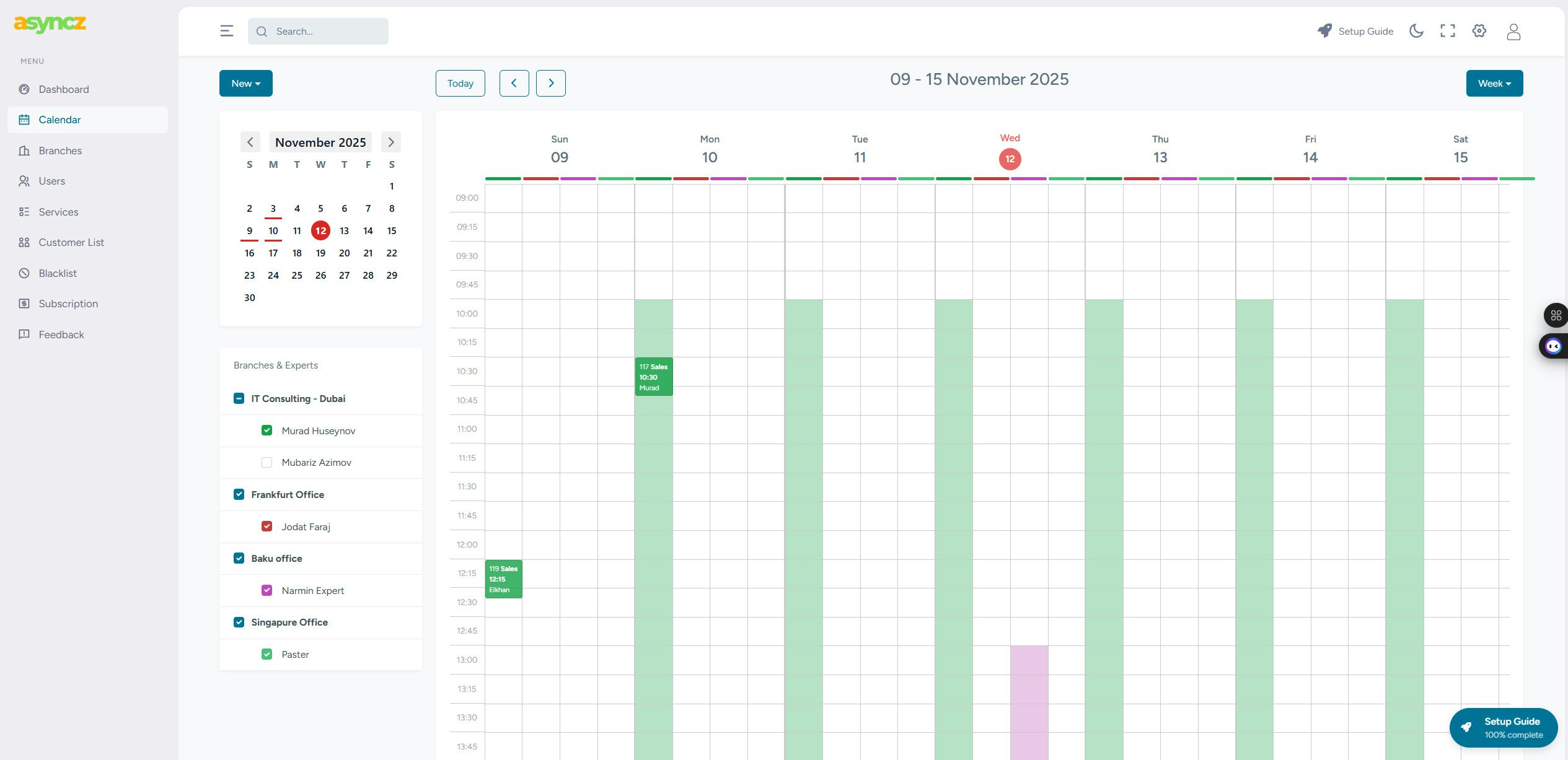 Asyncz 2.0 – Redesign screenshot 1