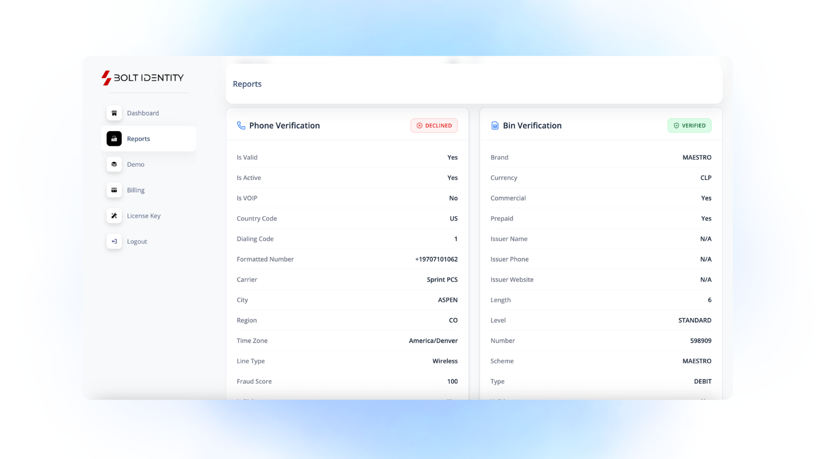 Bolt Identity screenshot 9
