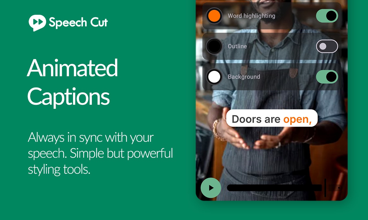 SpeechCut screenshot 2