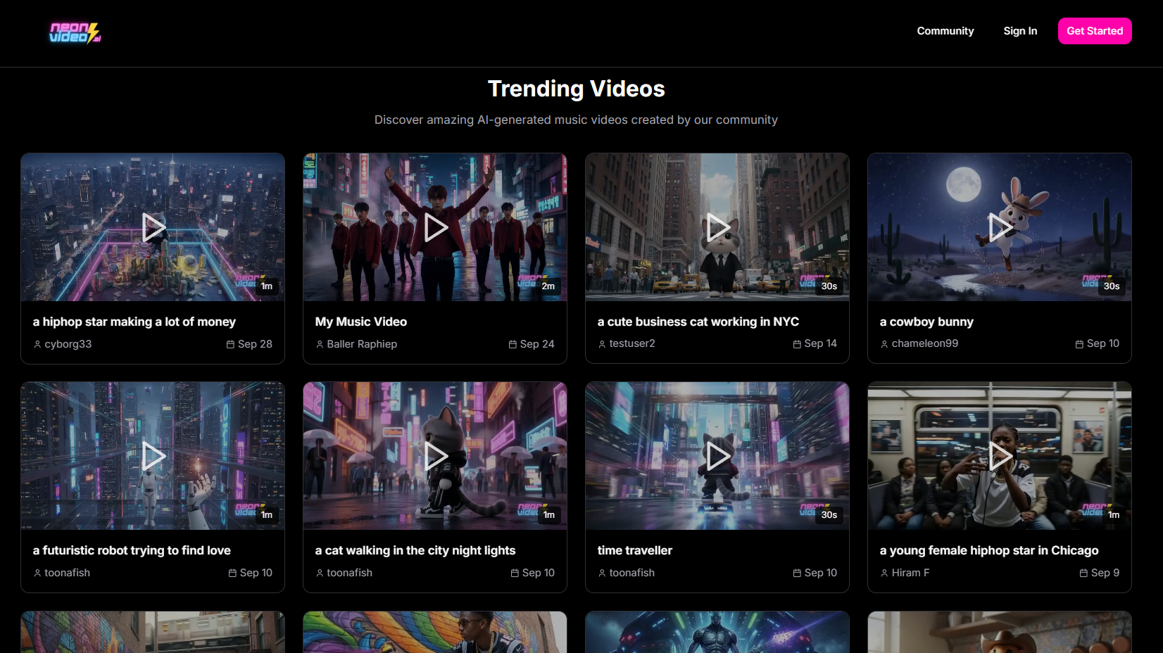 NeonVideo.ai screenshot 2