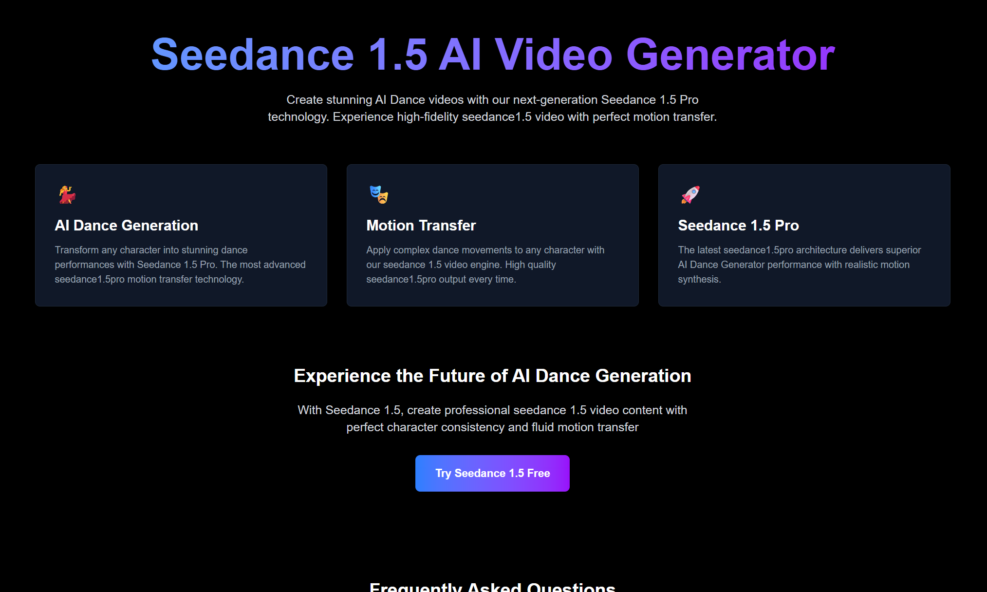 Seedance 1.5 screenshot 1