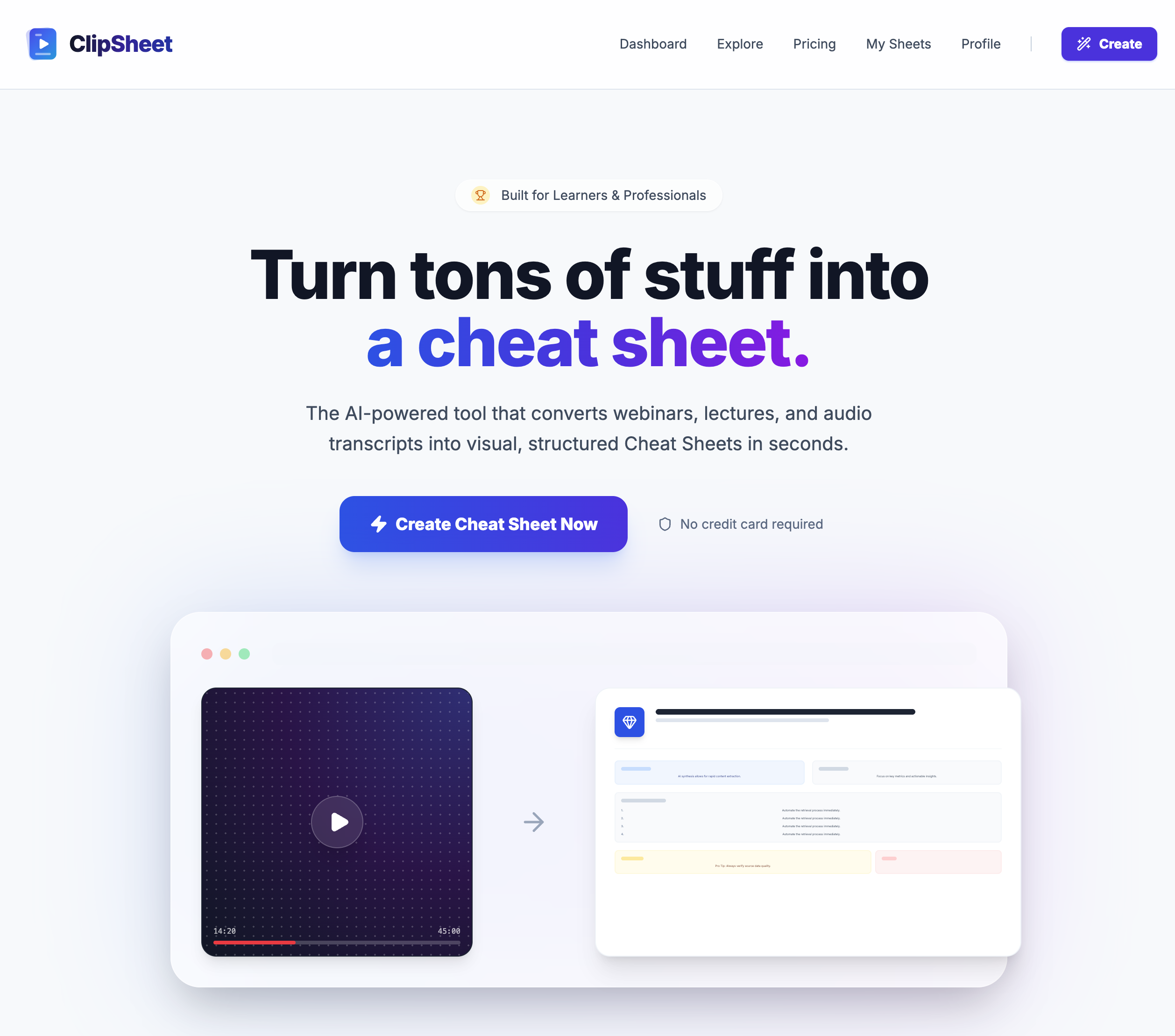 ClipSheet screenshot 2