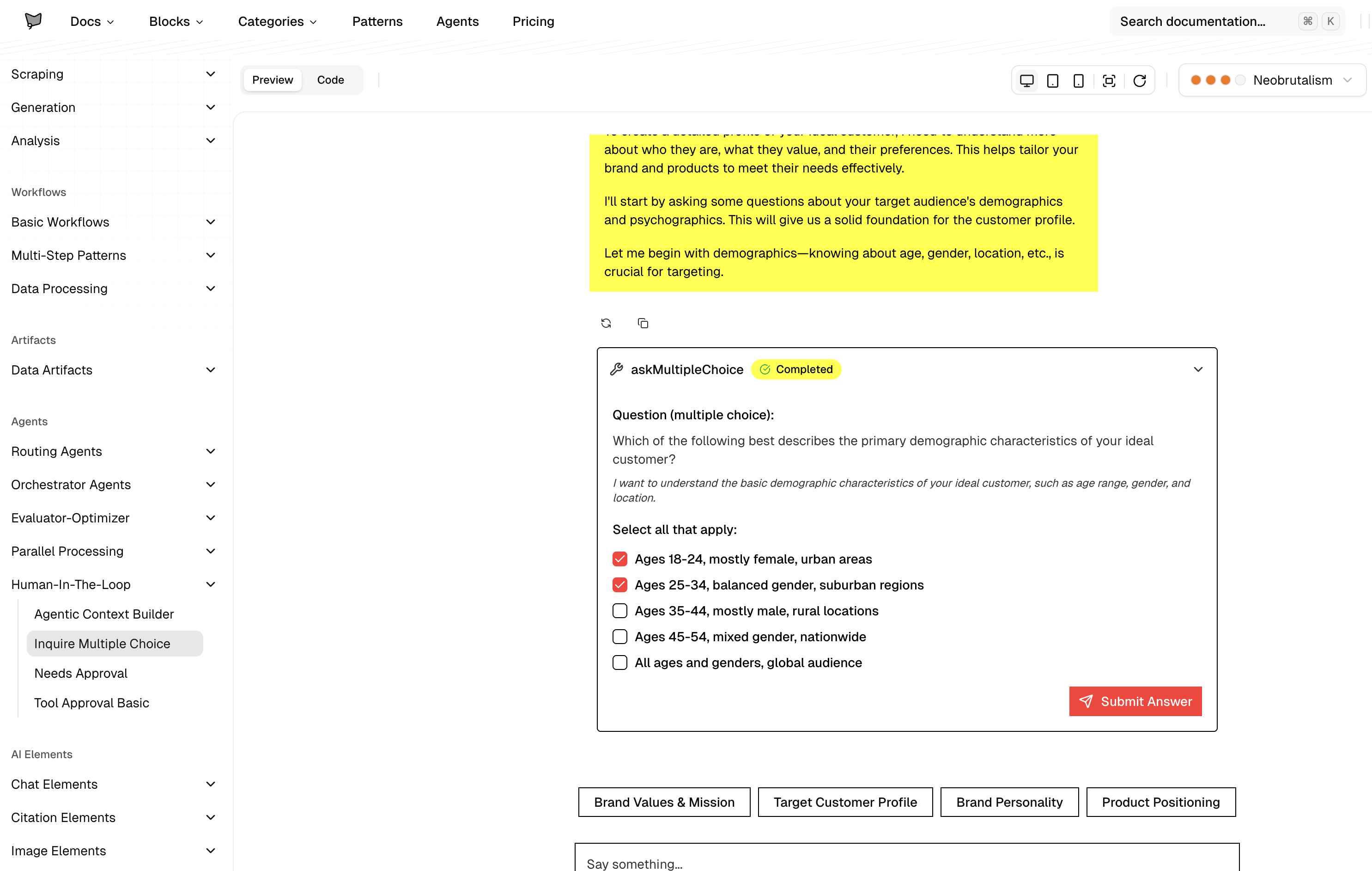 AI SDK AGENTS screenshot 3