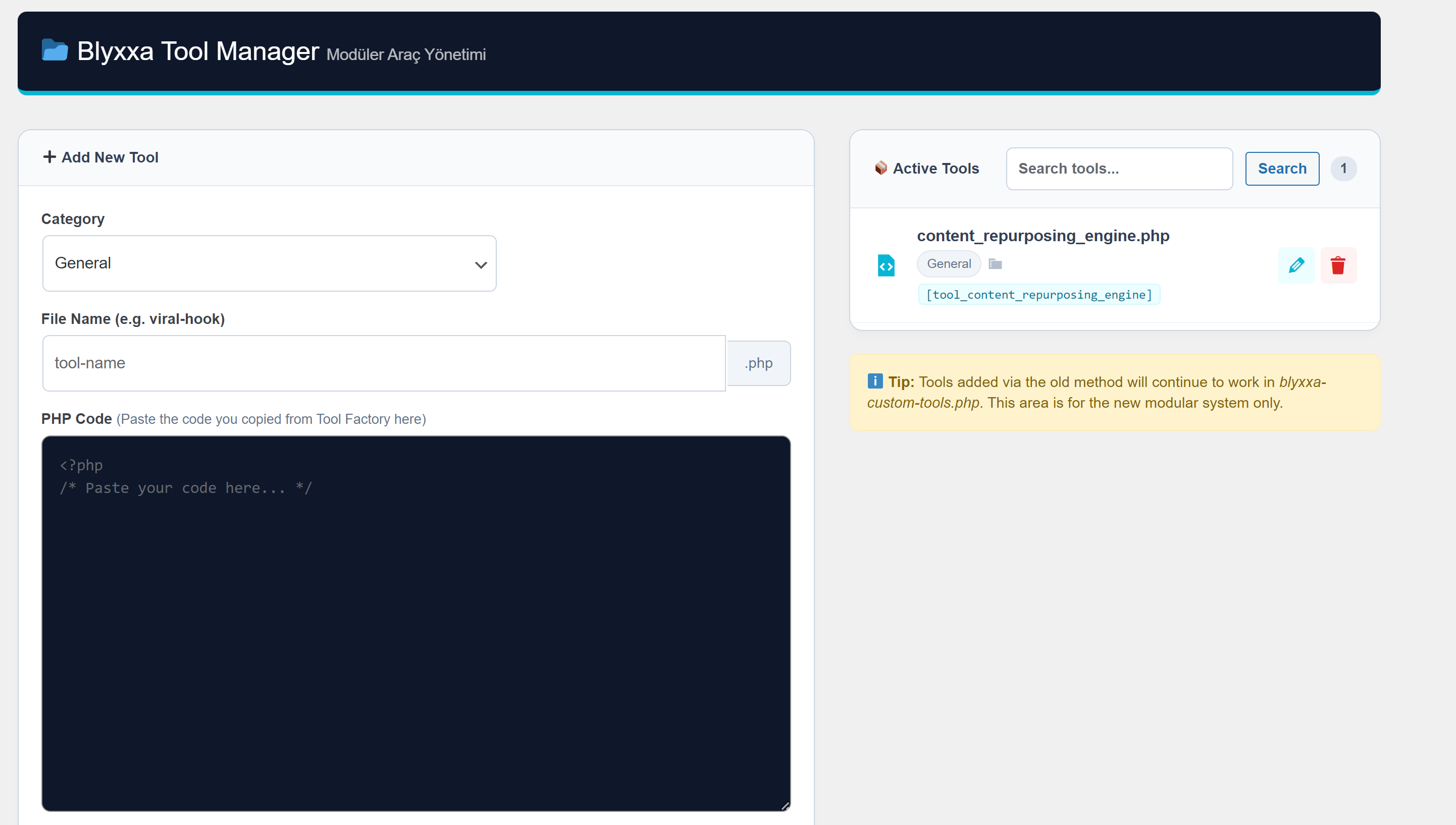 Blyxxa SaaS Engine screenshot 3