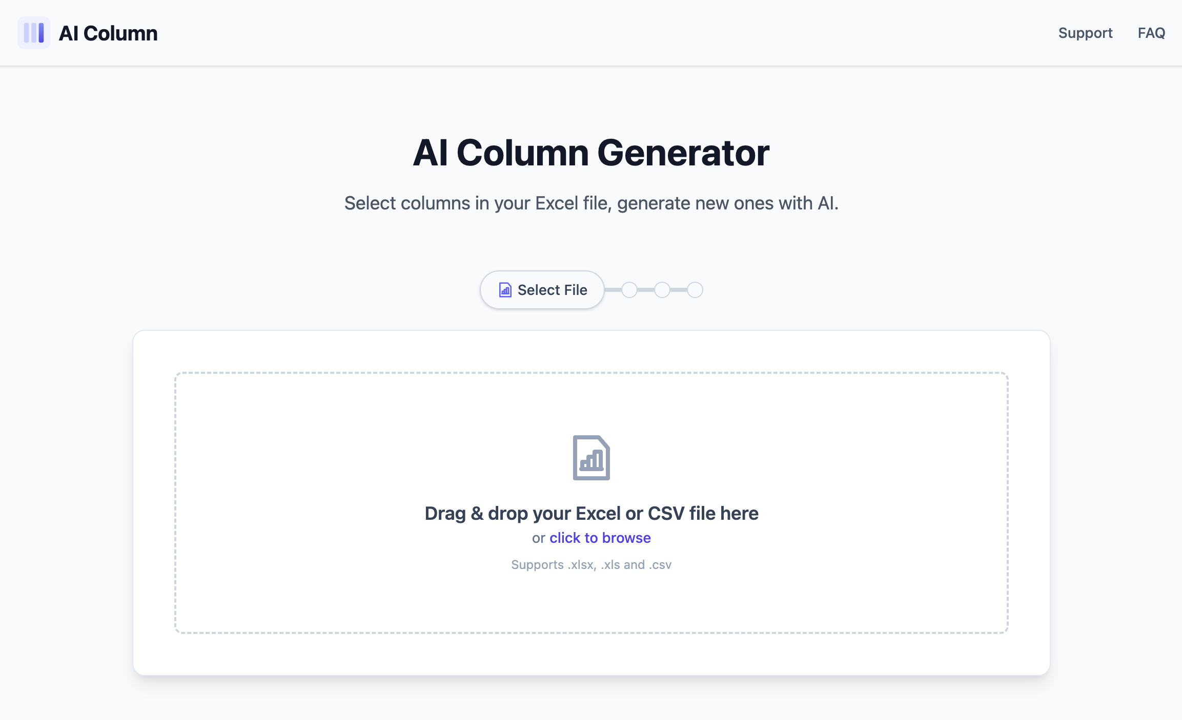 AI Column screenshot 1