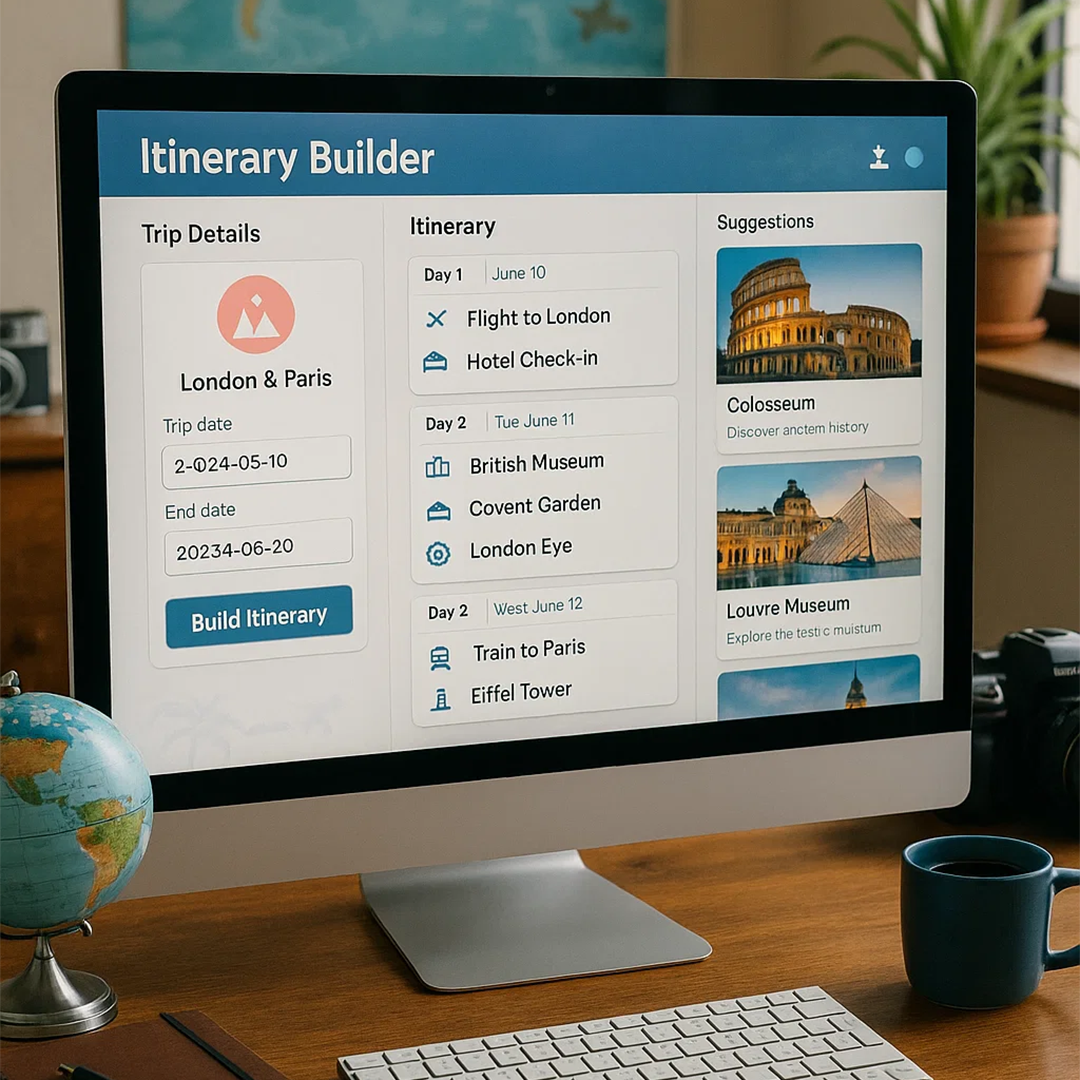 Travel Itinerary Builder Software screenshot 3
