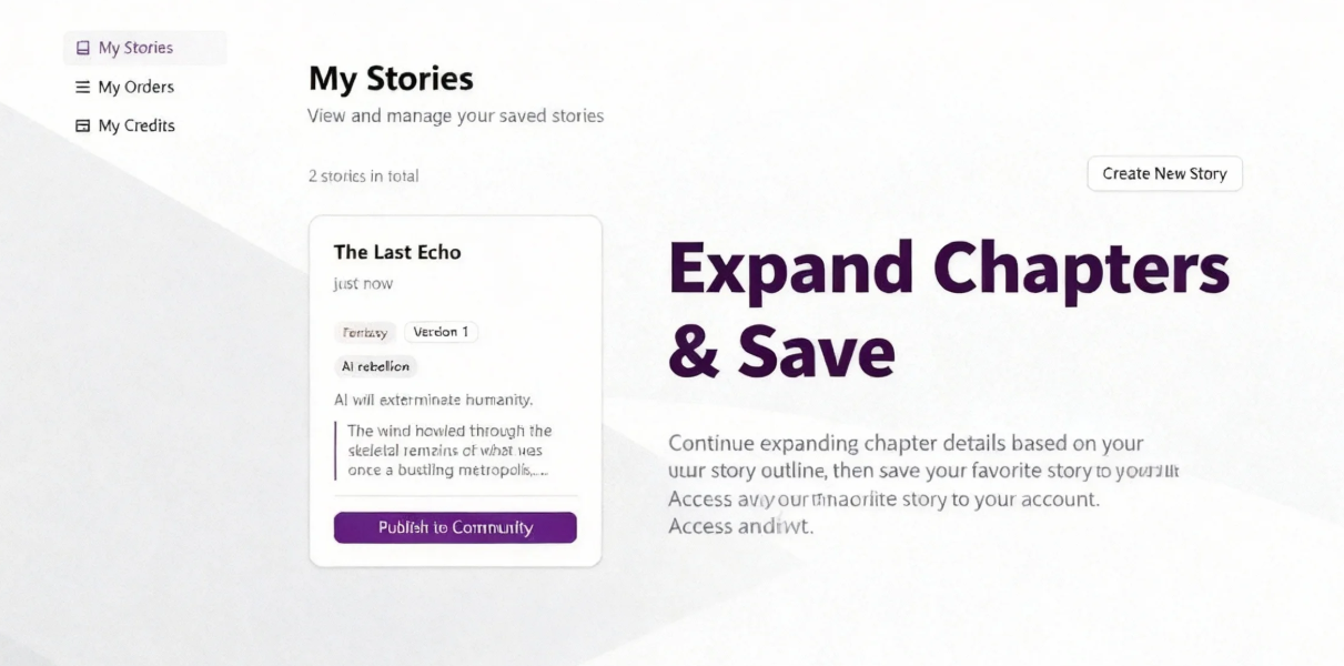 Story Generator — Create Stories with AI screenshot 4