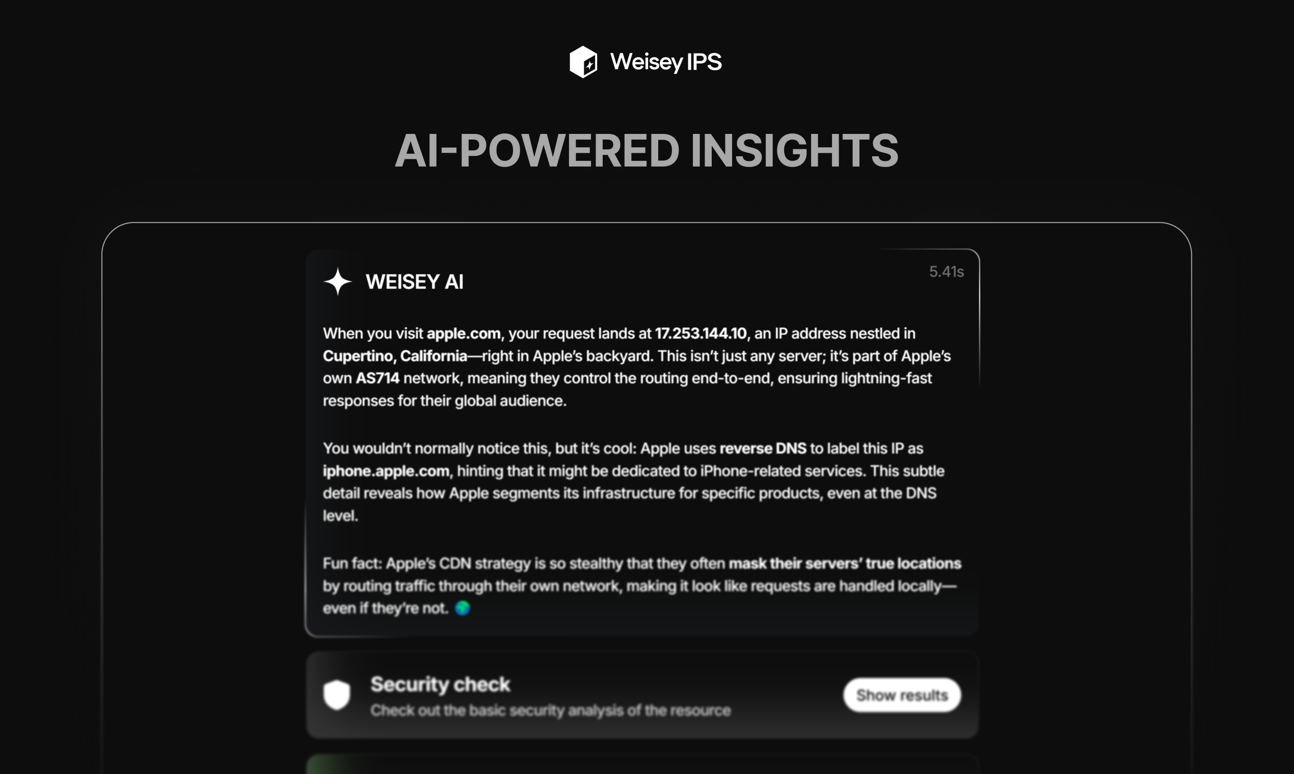 Weisey IPS screenshot 3