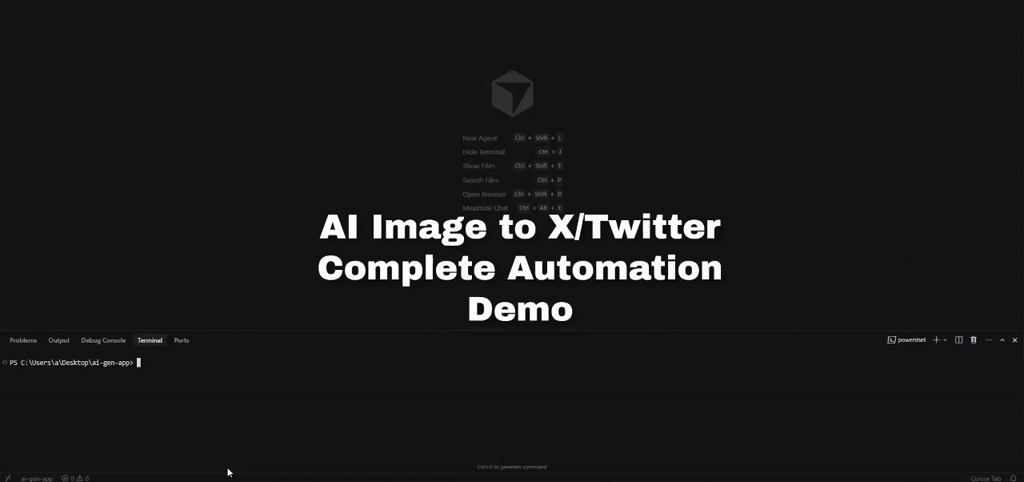 AI Image to X/Twitter-CompleteAutomation screenshot 1