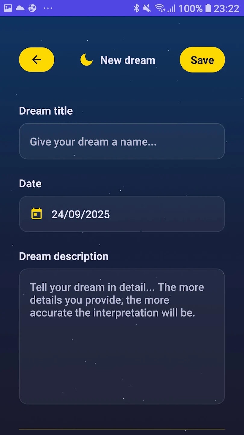 Noctua – Dream interpreter screenshot 2