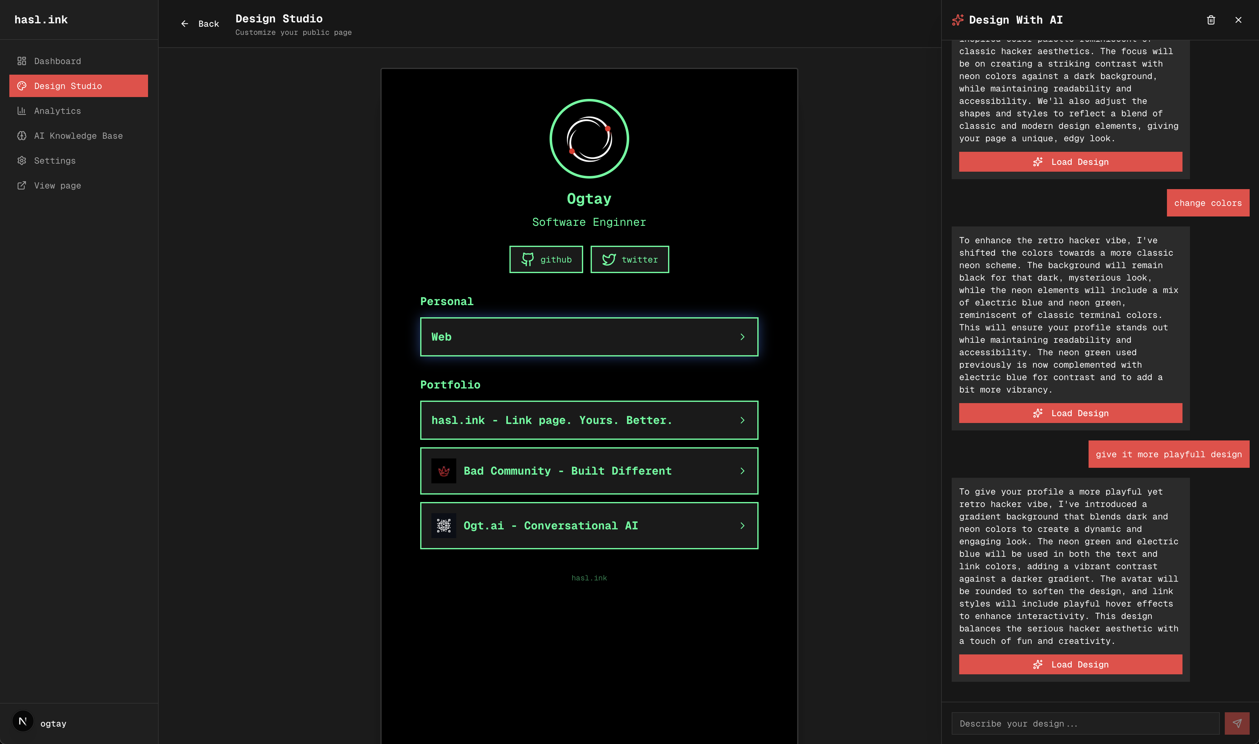 hasl.ink screenshot 3