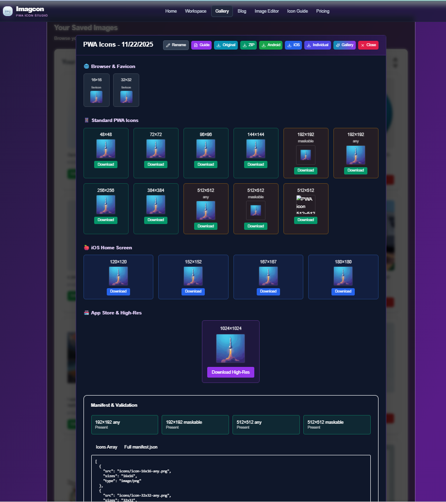 Imagcon screenshot 3