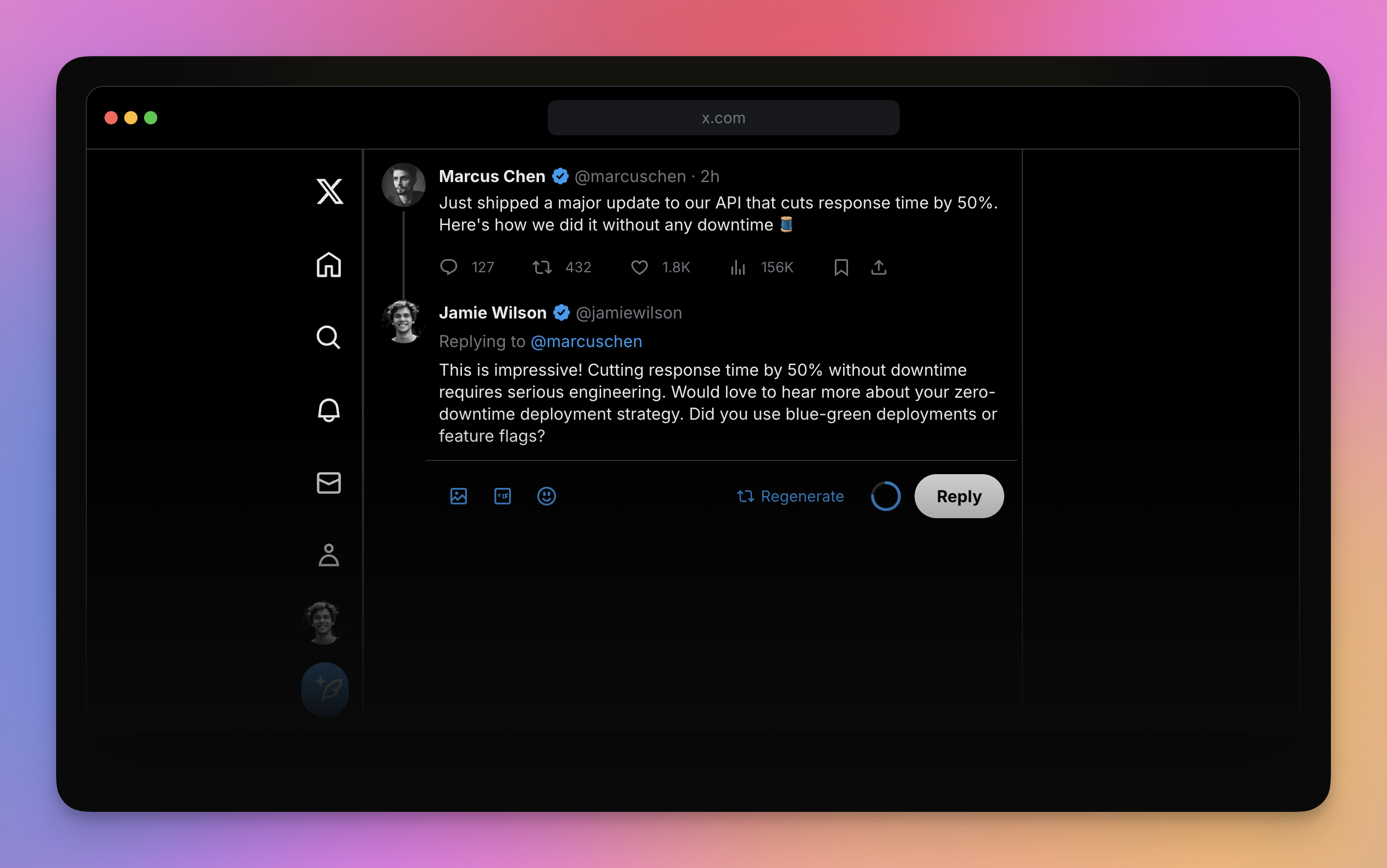 Replypilot  screenshot 2