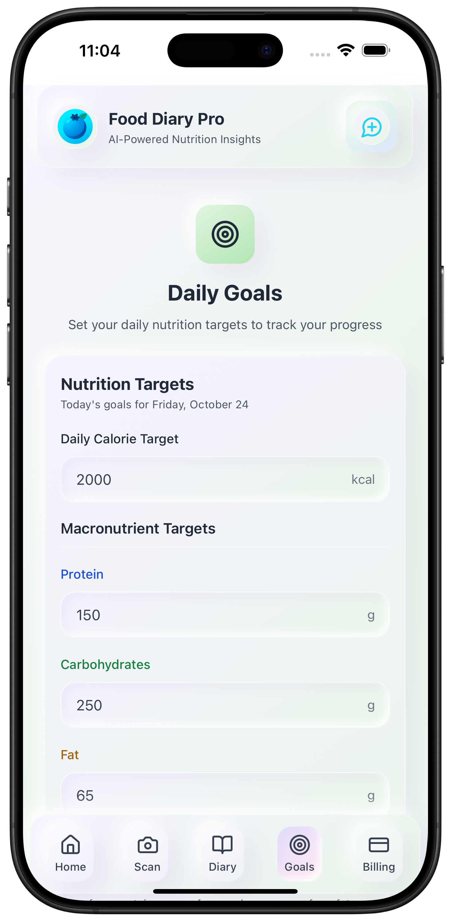 Food Diary Pro screenshot 7