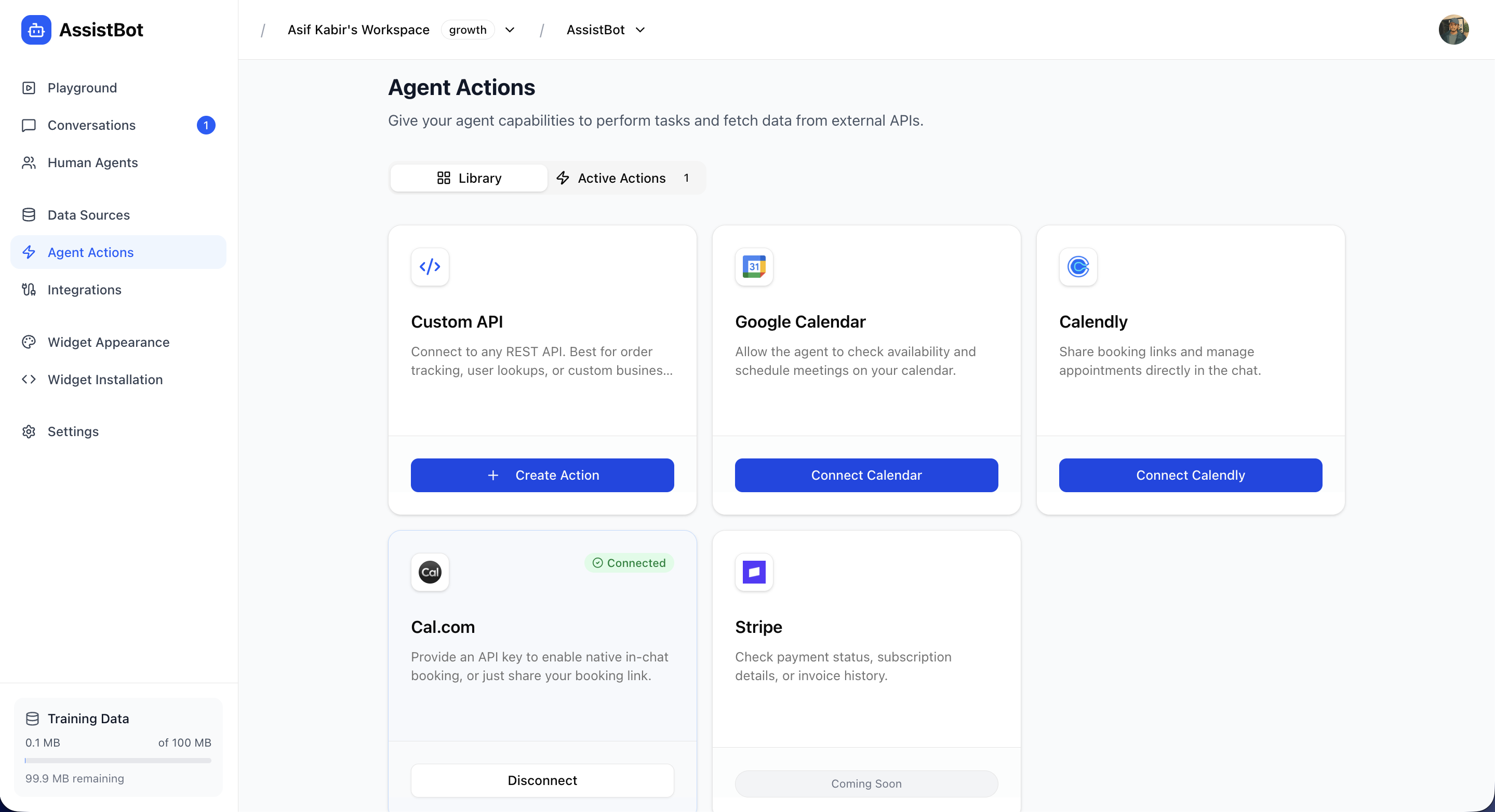 AssistBot screenshot 4