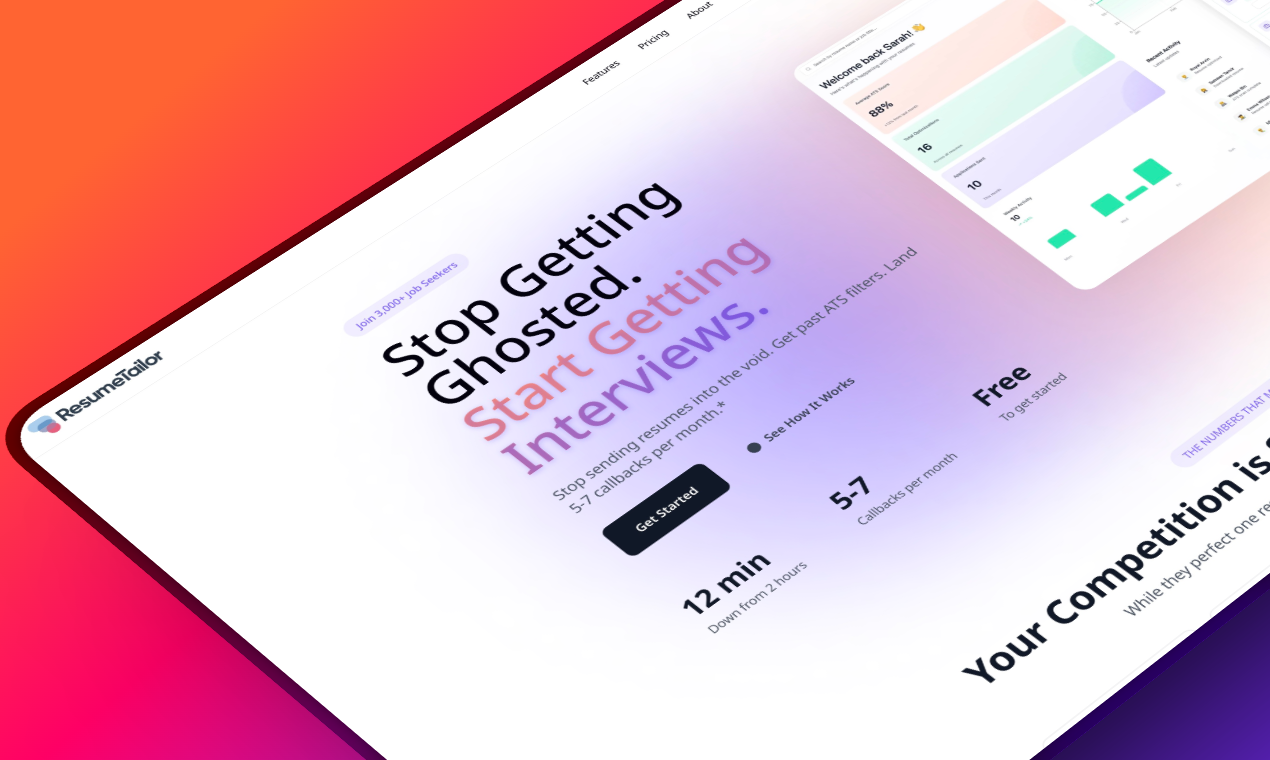 ResumeTailor.io screenshot 1