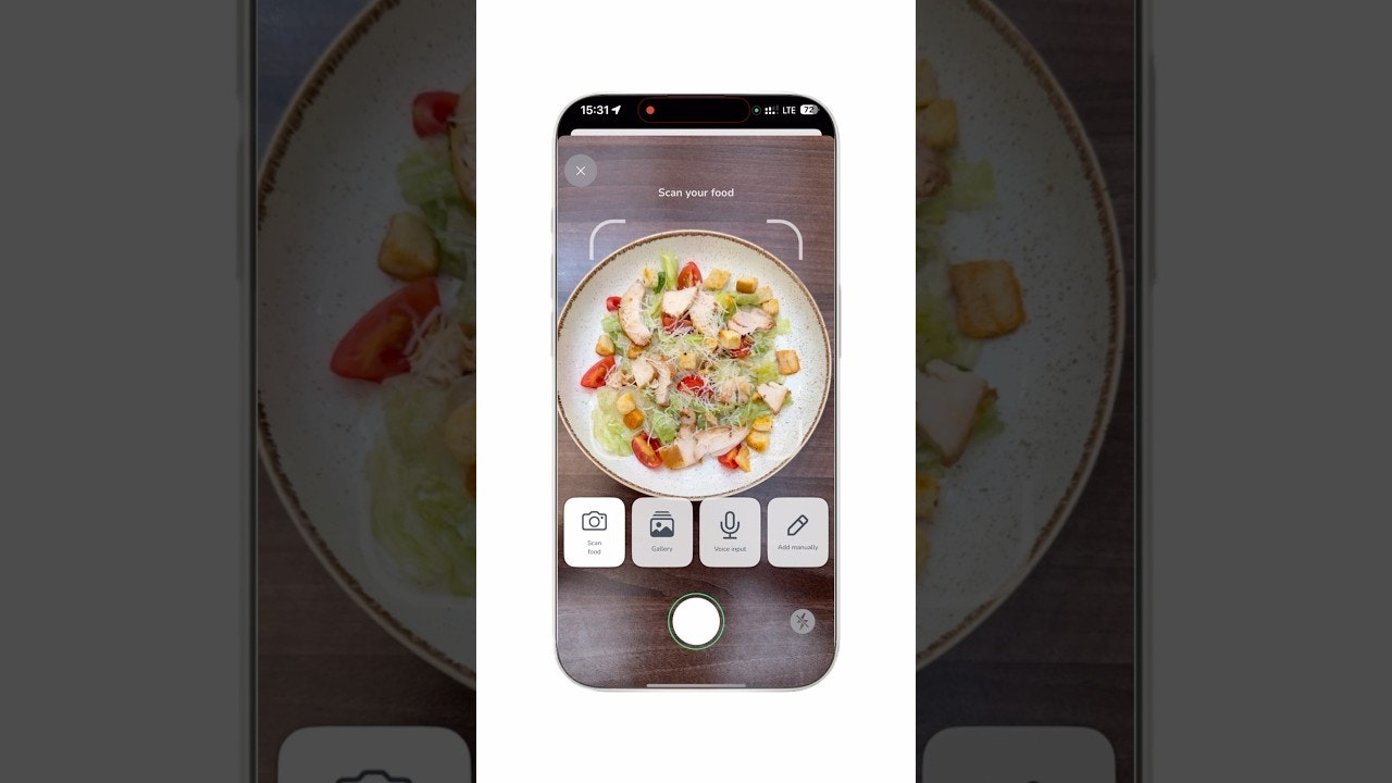 Nutreasy - AI Calorie Tracker screenshot 1