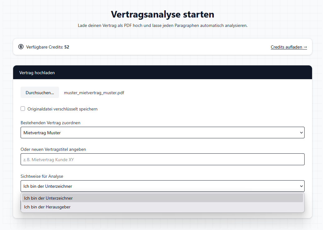 KlauselWerk screenshot 1