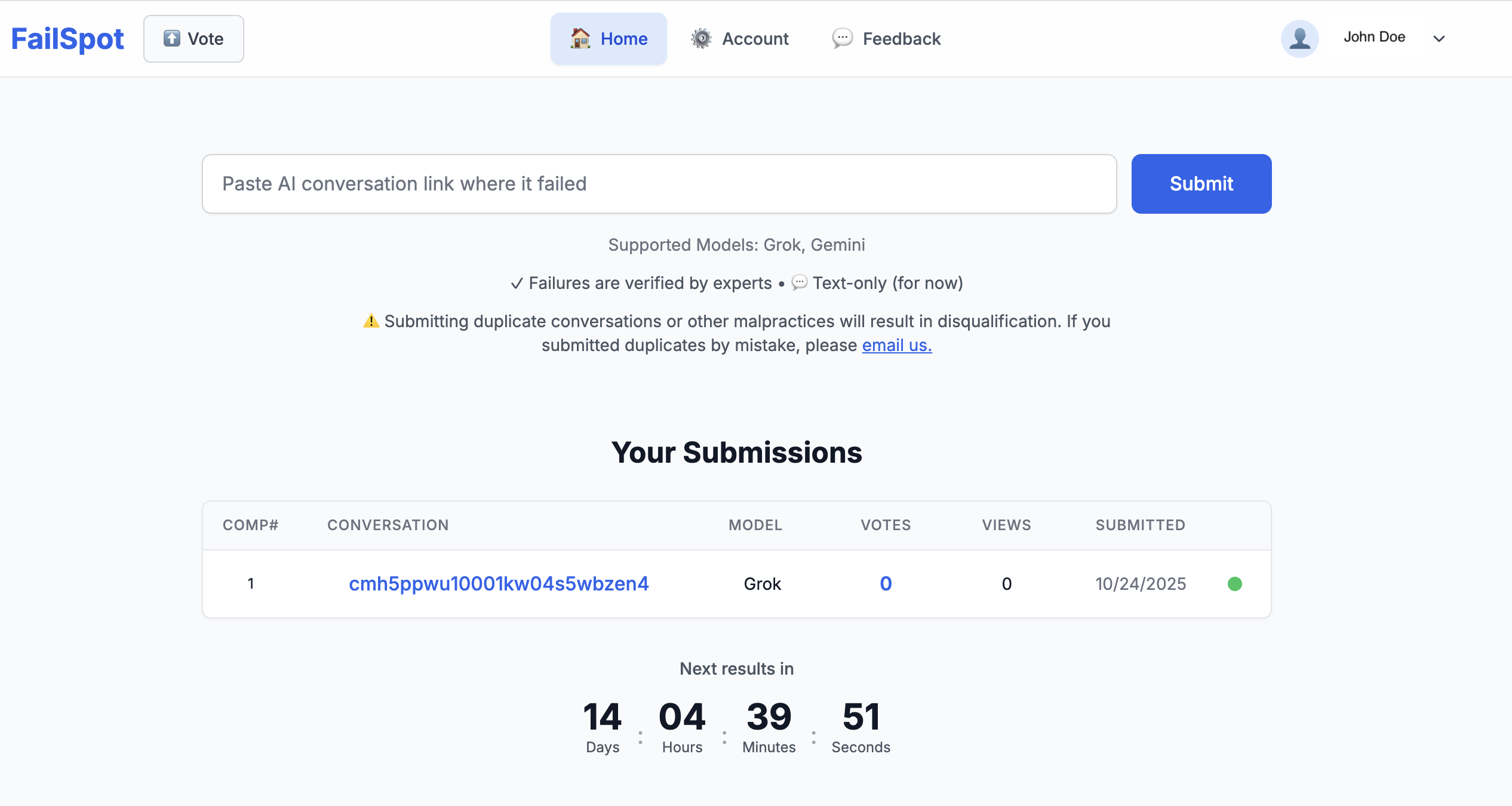 FailSpot-Win $100 weekly for AI Failures screenshot 6