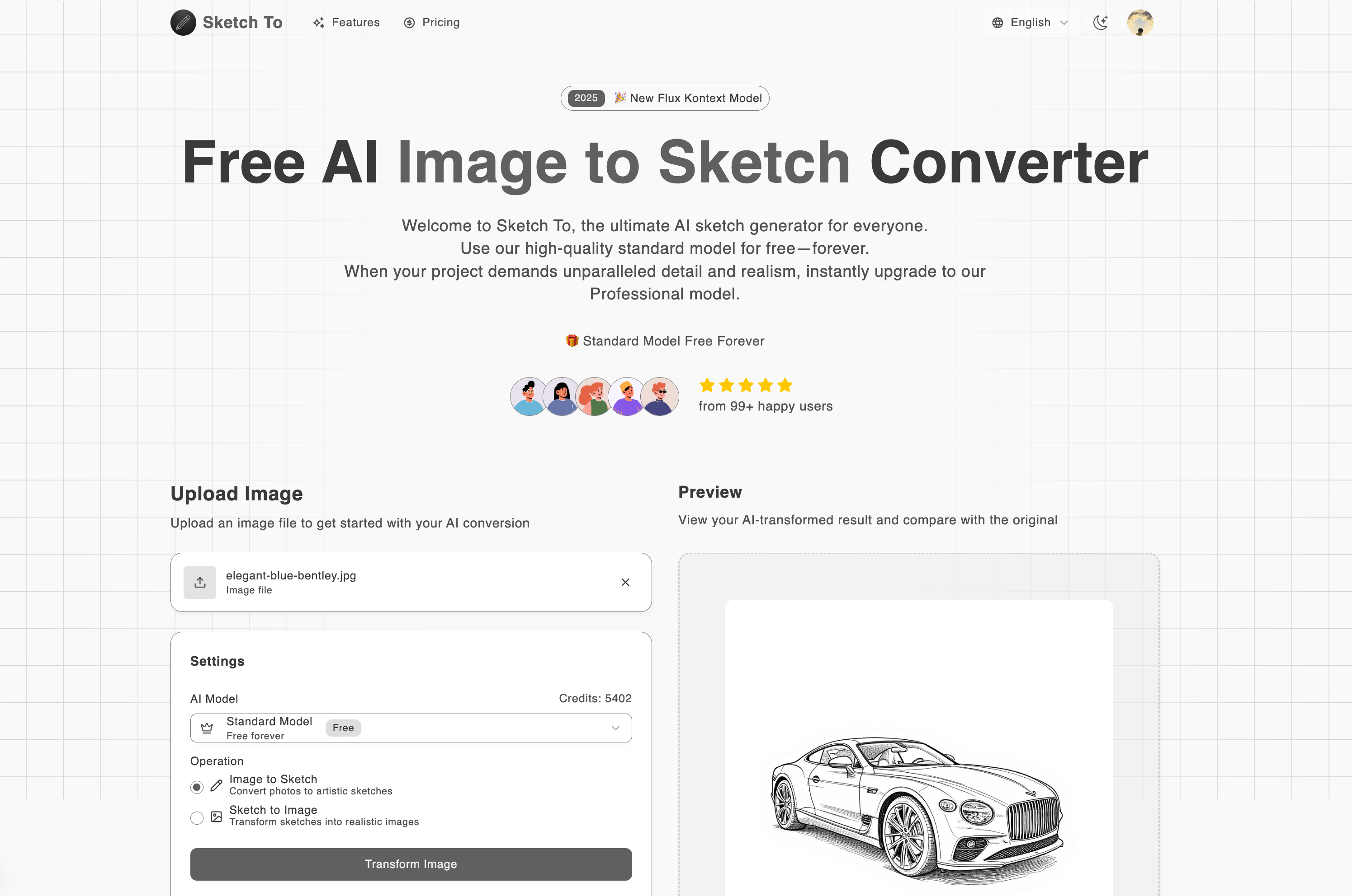 Sketch To screenshot 1