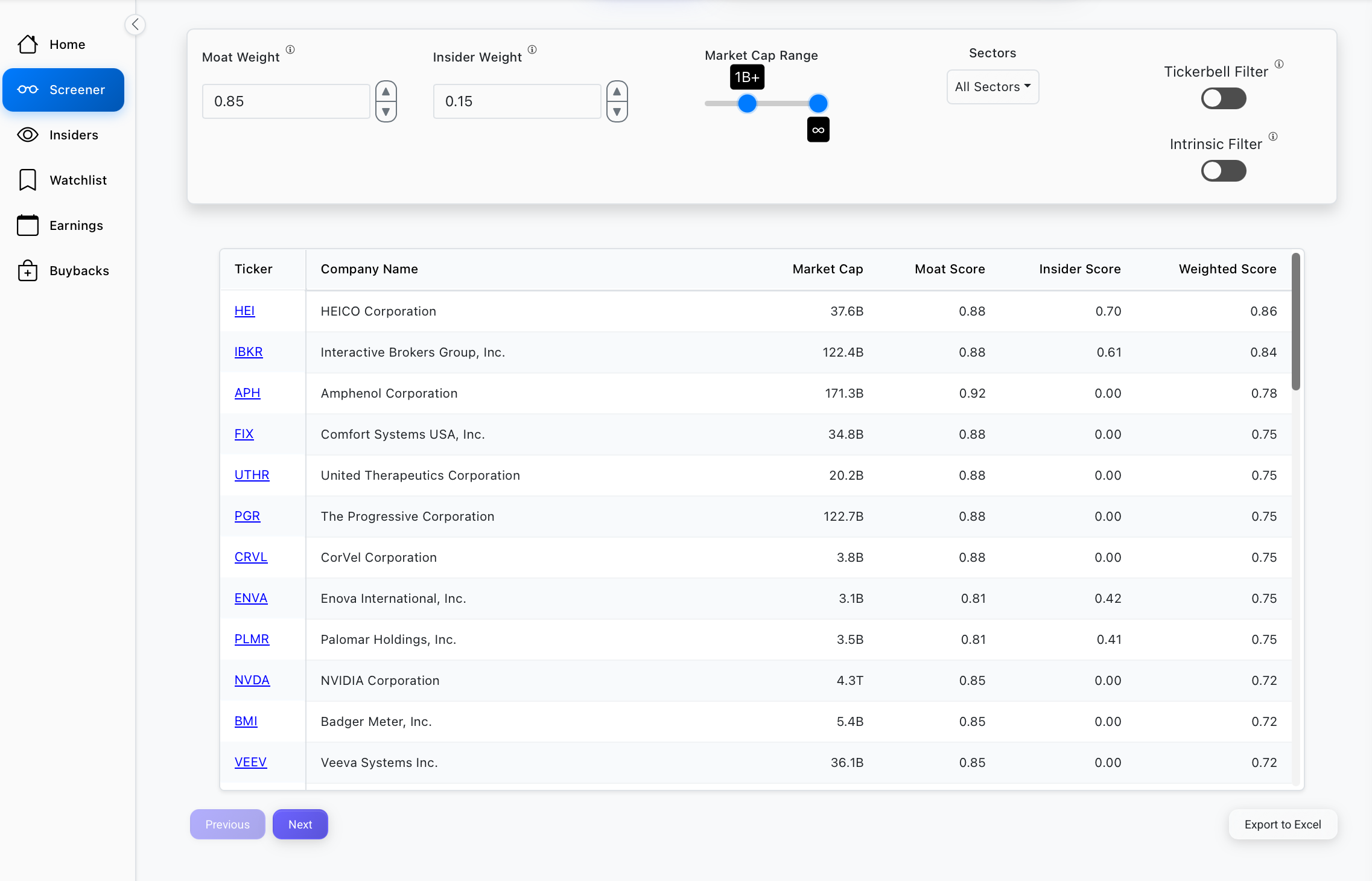 Tickerbell screenshot 3