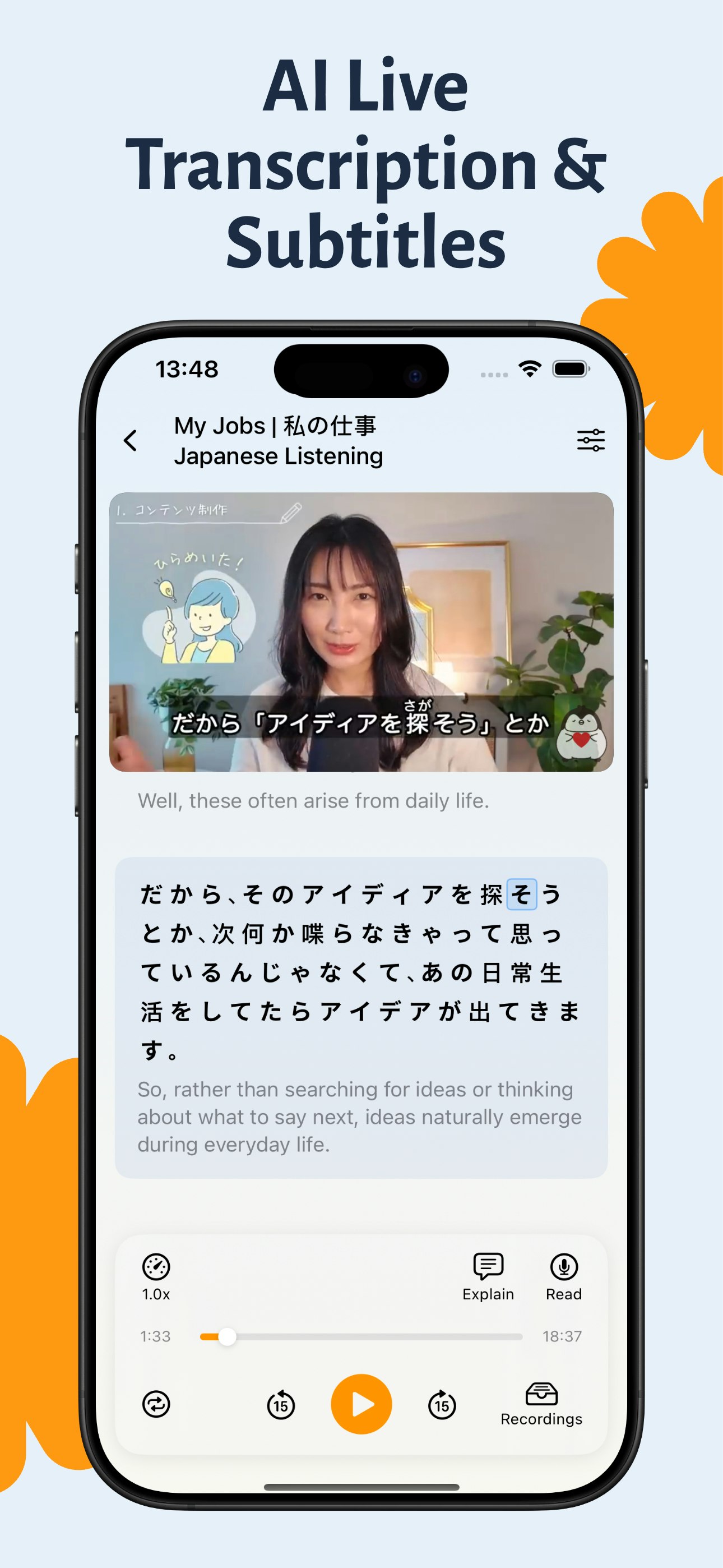 Reloop - AI Transcribe & Loop screenshot 3