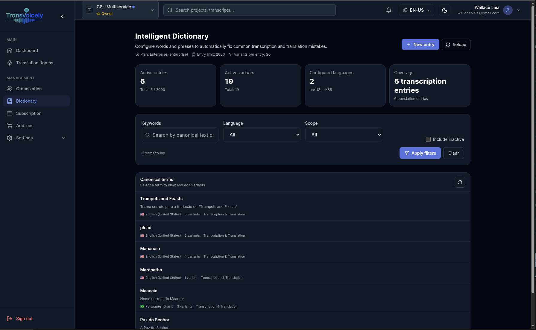 TransVoicely screenshot 4