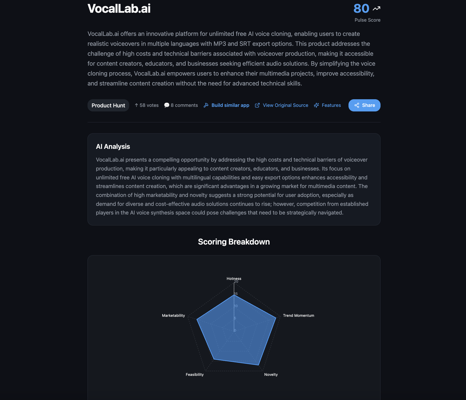IdeaPulse + VibeIdea screenshot 2