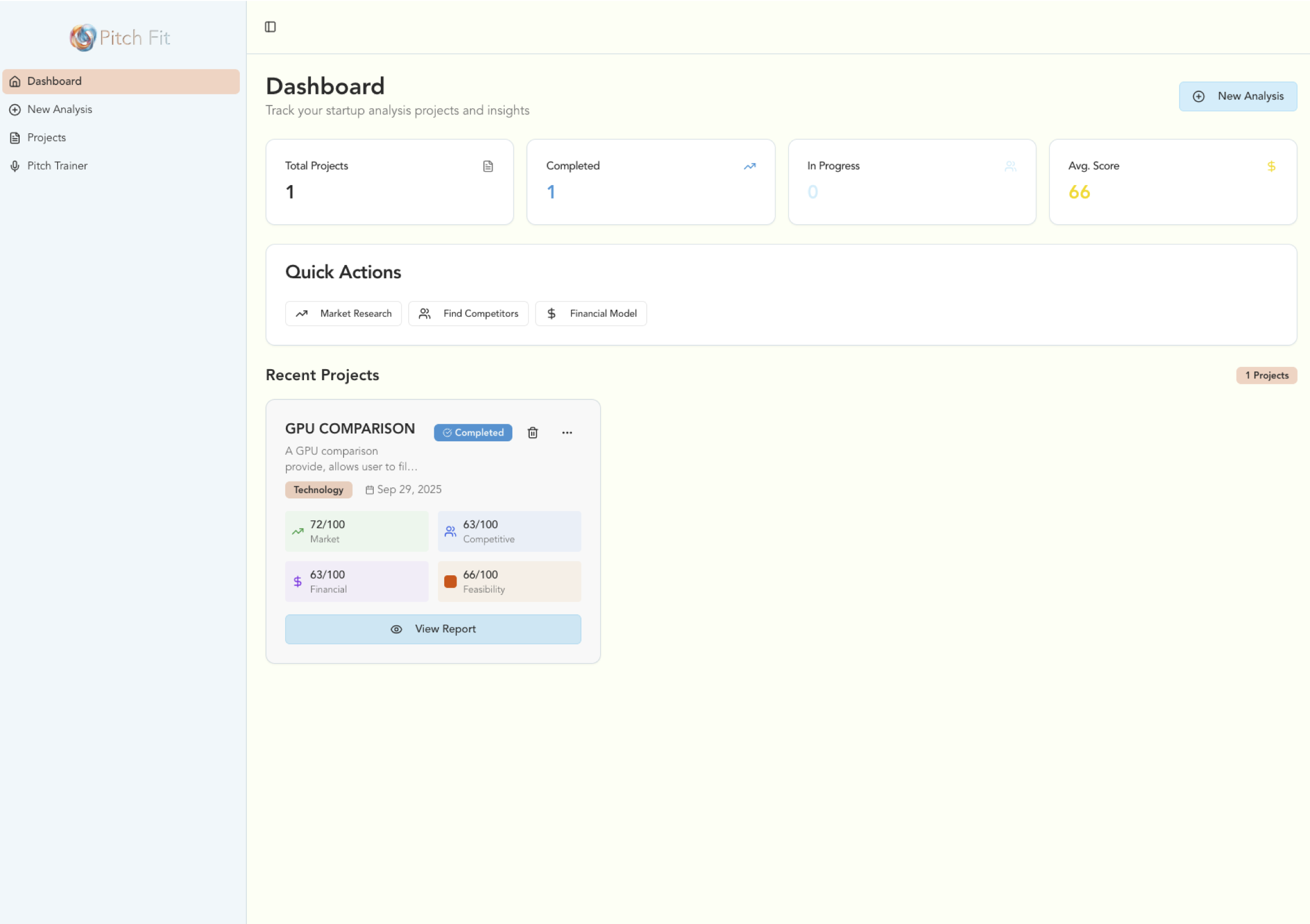 PitchFit screenshot 4