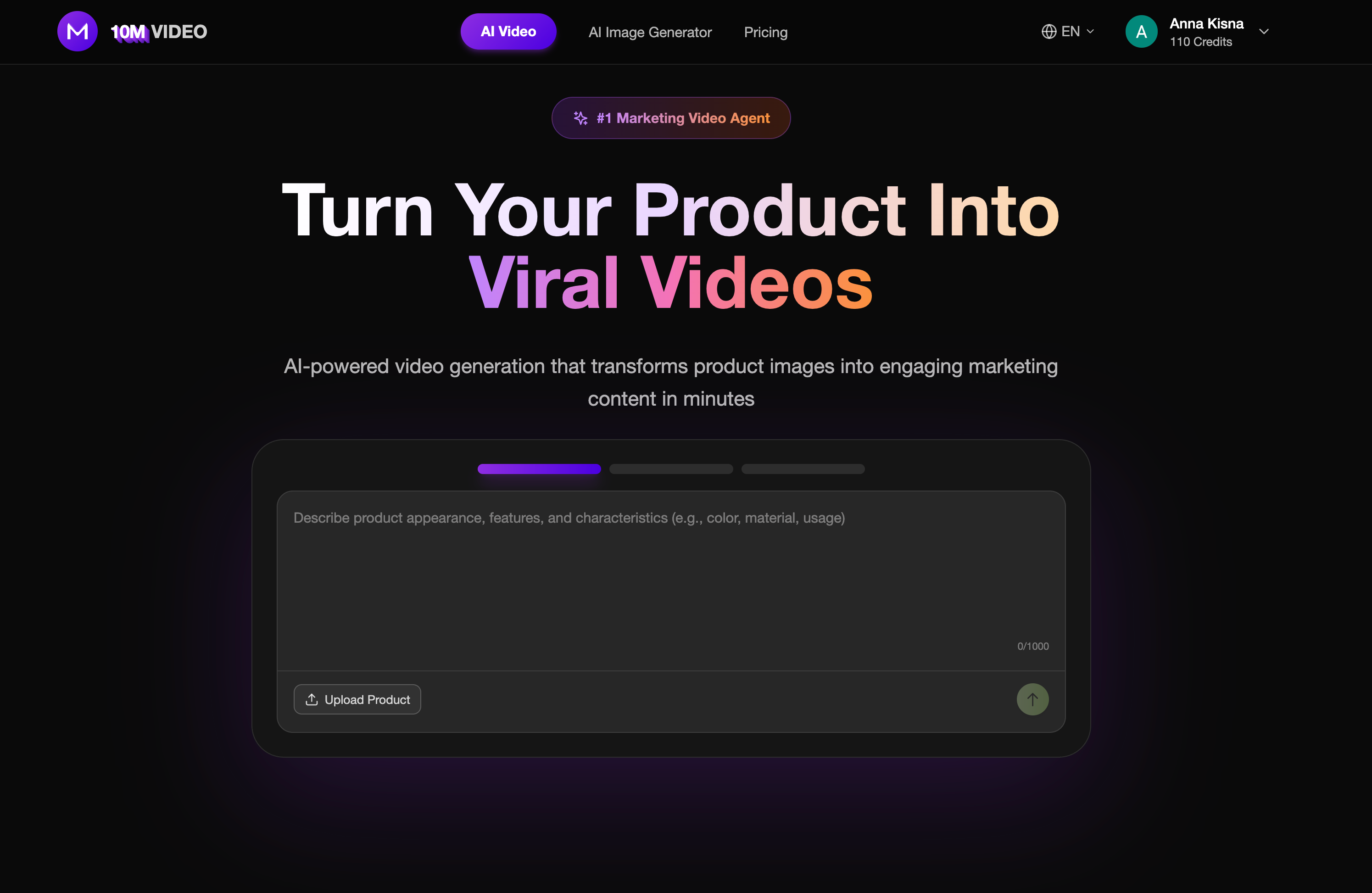 10m.video Turn images into viral videos screenshot 1