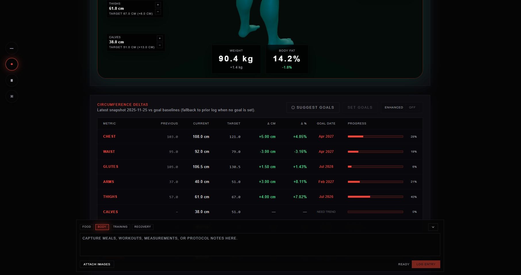 MuscleBvll Console screenshot 3