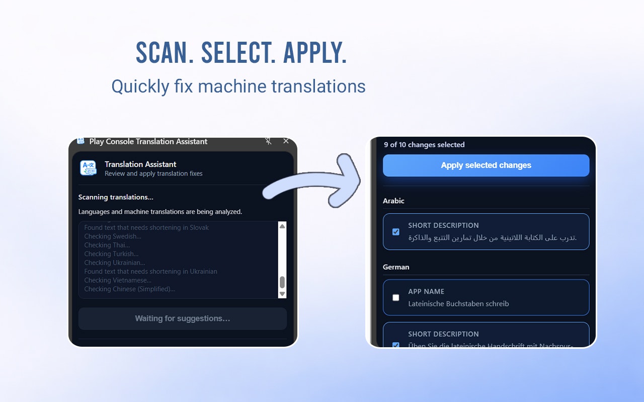Play Console Translation Assistant screenshot 5