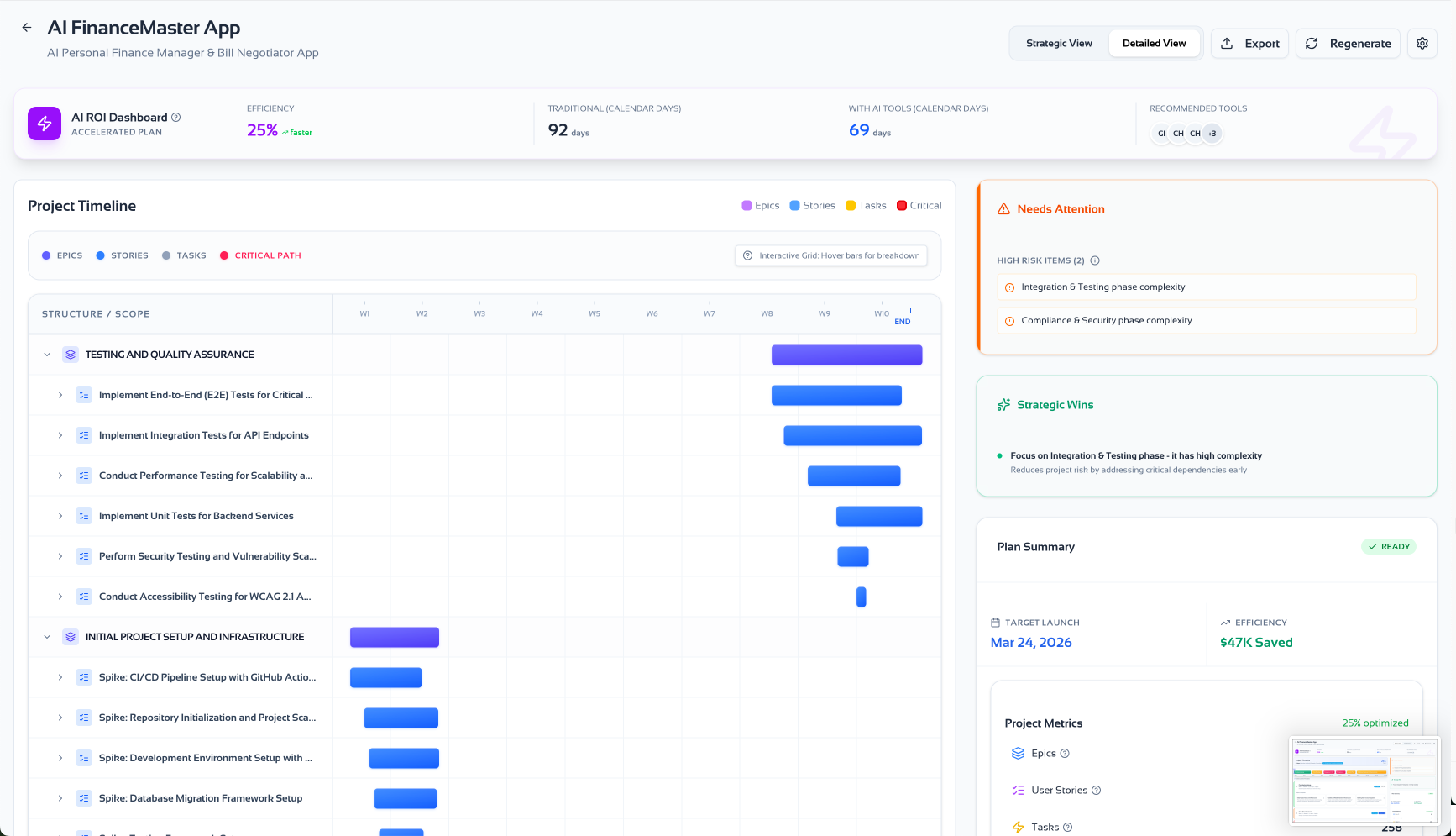 FLOWiGANTT screenshot 3