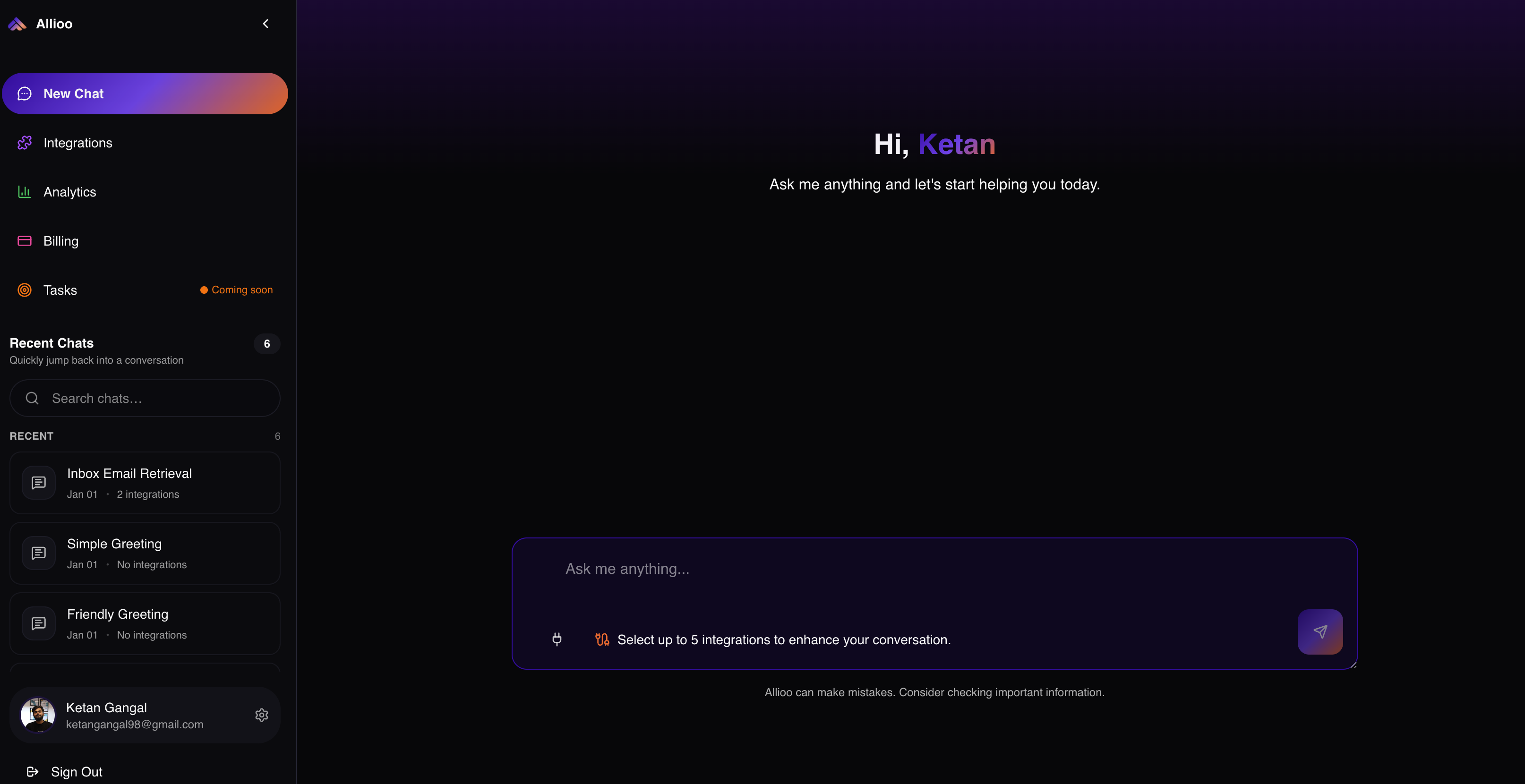 Allioo screenshot 1
