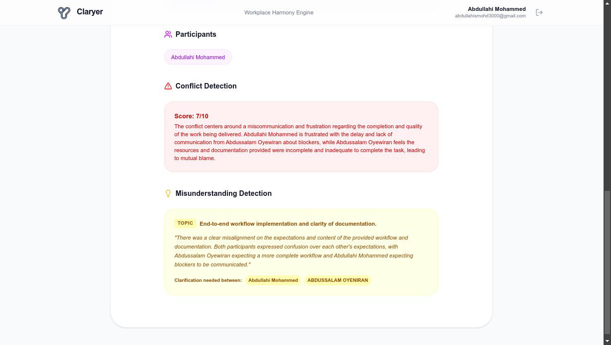 Claryer screenshot 3
